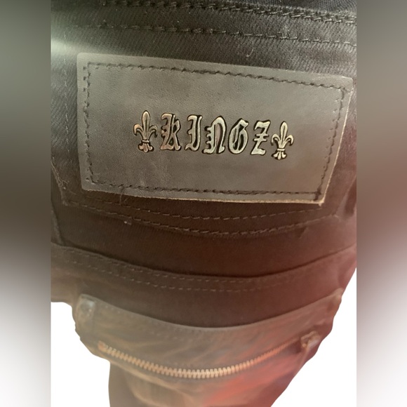 Nuts & Bolts Black Jeans, marked size 29 (waist) 34 (length) NWOT - Picture 4 of 14